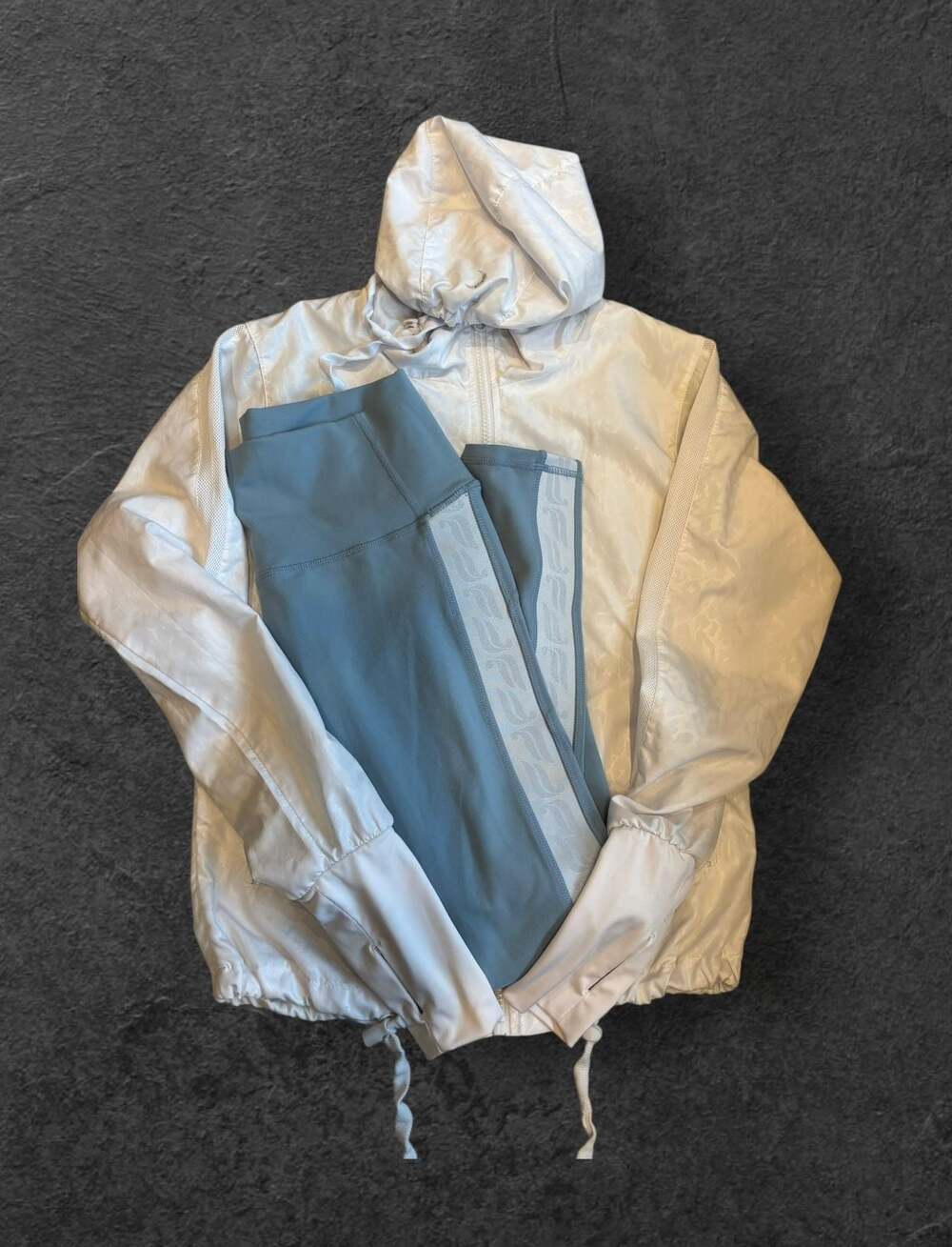 BUNDLE/Zyia Active Women’s Jacket Hoodie w/Fabletics Pant-(see description)